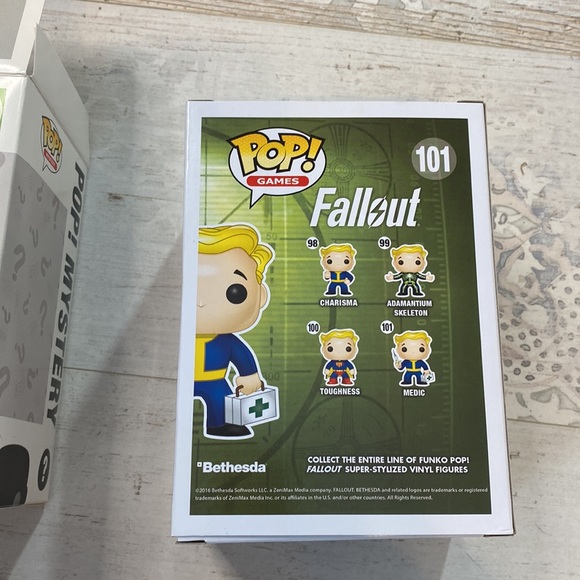 2/$50 Funko Pop Mystery Vault Boy Medic #101 Fallout Figure - Picture 13 of 16